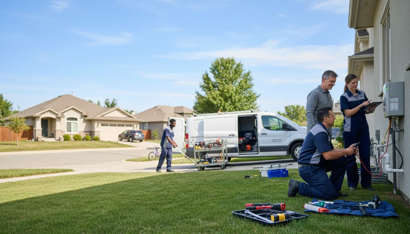Tankless water heater service in Pittsville, VA